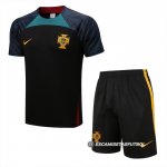 Chandal del Portugal Manga Corta 22-23 Negro - Pantalon Corto