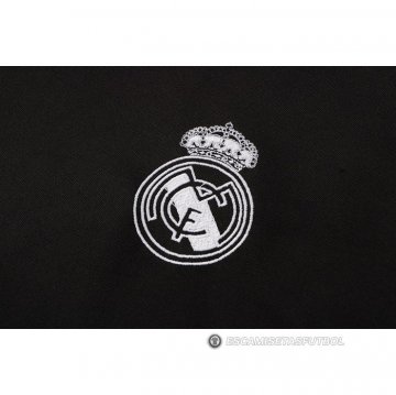 Chandal del Real Madrid Manga Corta 22-23 Negro