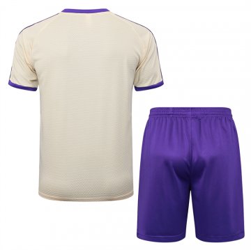 Chandal del Real Madrid Manga Corta 25-26 Amarillo - Pantalon Corto