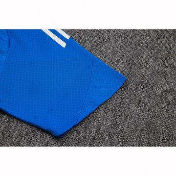 Chandal del Real Madrid Manga Corta 25-26 Azul Blanco - Pantalon Corto