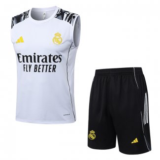 Chandal del Real Madrid Sin Mangas 25-26 Blanco