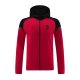 Chaqueta con Capucha del AC Milan 24-25 Rojo