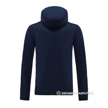 Chaqueta con Capucha del Paris Saint-Germain 2022-23 Azul