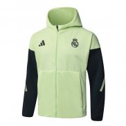 Chaqueta con Capucha del Real Madrid 25-26 Verde