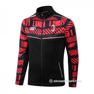 Chaqueta del AC Milan 22-23 Rojo y Negro
