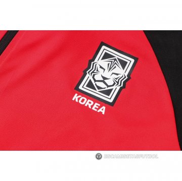 Chaqueta del Corea del Sur 22-23 Negro y Rojo