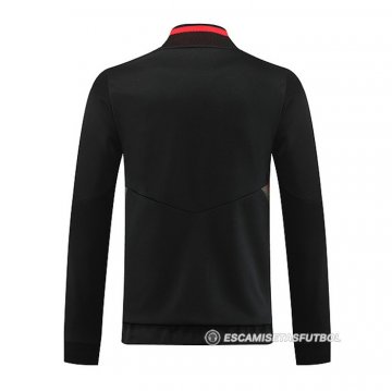 Chaqueta del Manchester United 2022-23 Negro y Rojo