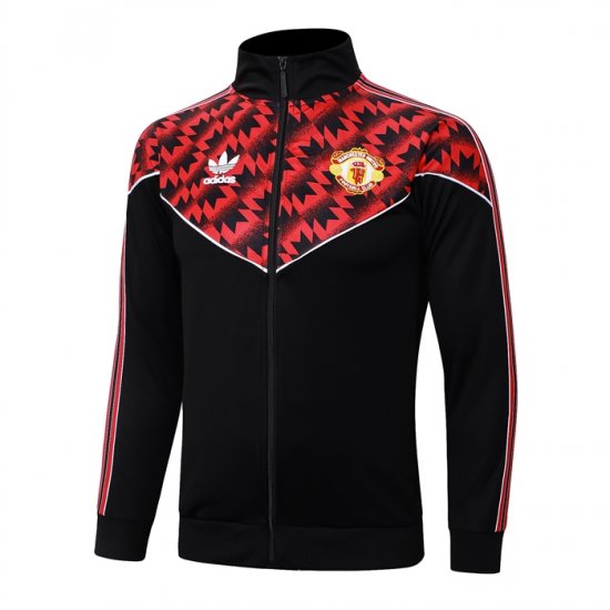 Chaqueta del Manchester United 25-26 Negro Rojo - Haga un click en la imagen para cerrar