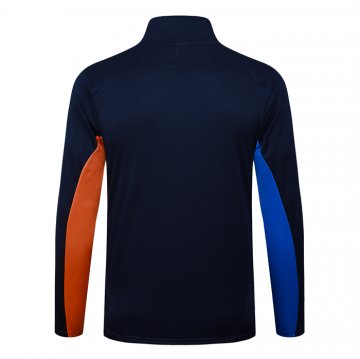 Chaqueta del Olympique Marsella 24-25 Azul Naranja