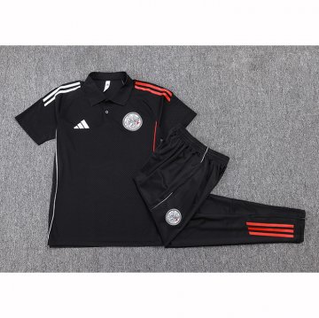 Conjunto Polo del Ajax 25-26 Negro