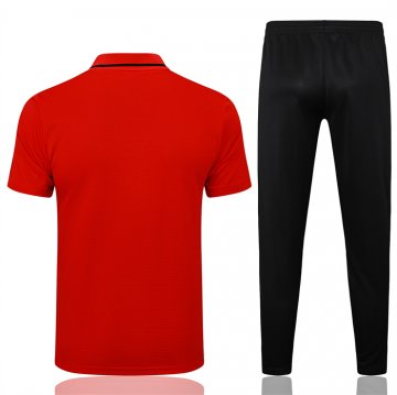 Conjunto Polo del Manchester United 25-26 Rojo