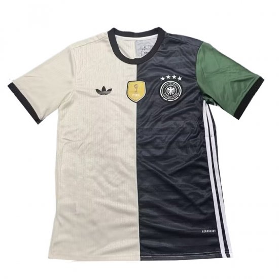 Tailandia Camiseta Alemania Special 2025 Blanco Negro - Haga un click en la imagen para cerrar