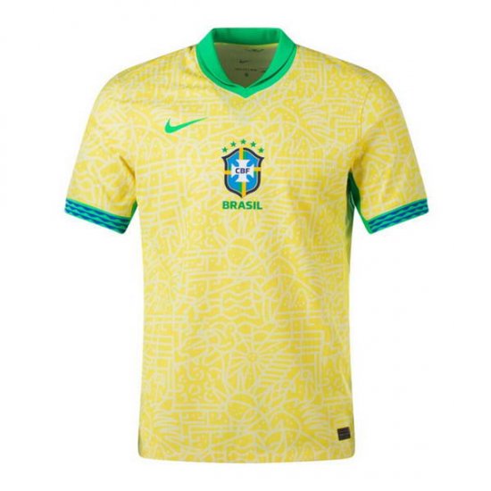 Tailandia Camiseta Brasil 1ª 2024 - Haga un click en la imagen para cerrar