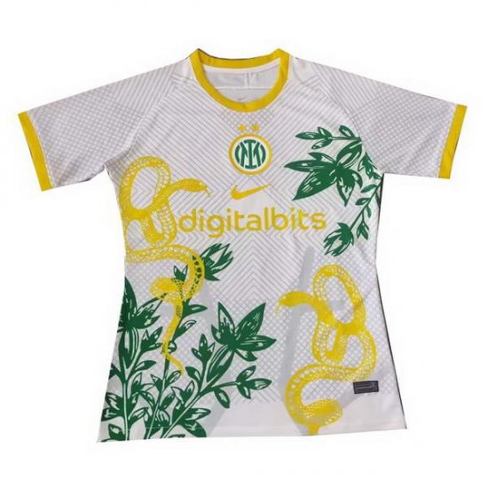 Tailandia Camiseta Inter Milan Dragon 24-25 Blanco - Haga un click en la imagen para cerrar