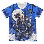 Tailandia Camiseta Japon Anime 2024 Azul