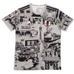 Tailandia Camiseta Japon Anime 24-25 Gris