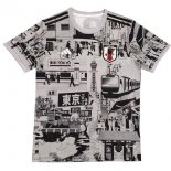 Tailandia Camiseta Japon Anime 24-25 Gris