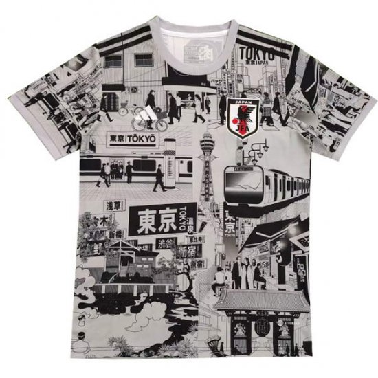 Tailandia Camiseta Japon Anime 24-25 Gris - Haga un click en la imagen para cerrar