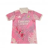 Tailandia Camiseta Real Madrid Dragon 25-26 Rosa Rojo