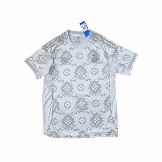 Tailandia Camiseta Real Madrid Special 25-26 Blanco Gris - Haga un click en la imagen para cerrar