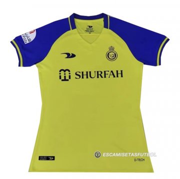 Camiseta Al Nassr 1ª Mujer 22-23