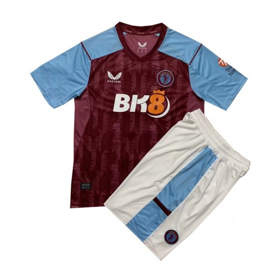 Camiseta Aston Villa 1ª Nino 23-24 - Haga un click en la imagen para cerrar