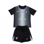 Camiseta Atletico Madrid Portero Nino 25-26 Negro