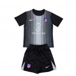 Camiseta Atletico Madrid Portero Nino 25-26 Negro