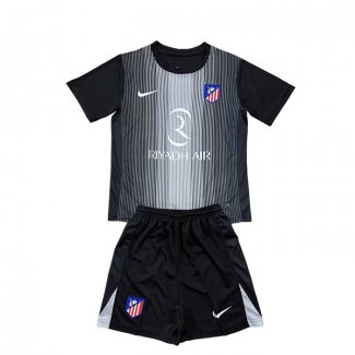 Camiseta Atletico Madrid Portero Nino 25-26 Negro