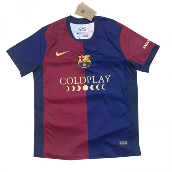 Camiseta Barcelona Coldplay 1ª 24-25 - Haga un click en la imagen para cerrar