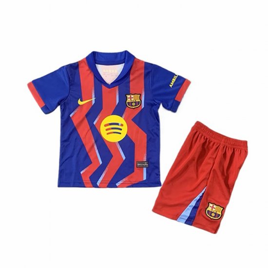 Camiseta Barcelona 4ª Nino 25-26 - Haga un click en la imagen para cerrar
