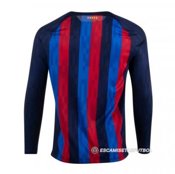 Camiseta Barcelona 1ª Manga Larga 22-23