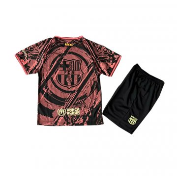Camiseta Barcelona Special Nino 25-26 Rojo Negro