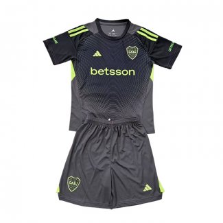 Camiseta Boca Juniors Portero Nino 2025 Negro