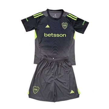 Camiseta Boca Juniors Portero Nino 2025 Negro