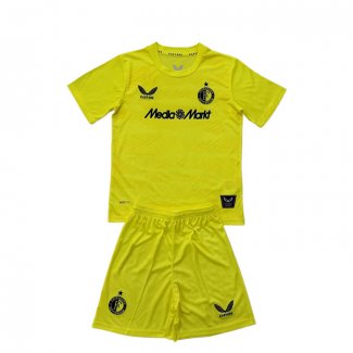 Camiseta Feyenoord Portero Nino 25-26 Amarillo