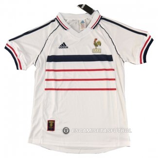 Camiseta Francia 2ª Retro 1998