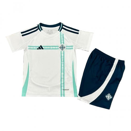 Camiseta Irlanda del Norte 2ª Nino 2024 - Haga un click en la imagen para cerrar