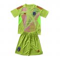 Camiseta Italia Portero Nino 24-25 Verde