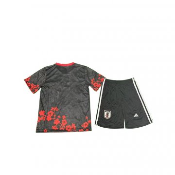Camiseta Japon Anime Nino 2025-26 Negro Rojo