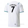 Camiseta Manchester City Jugador Sterling Segunda 21-22