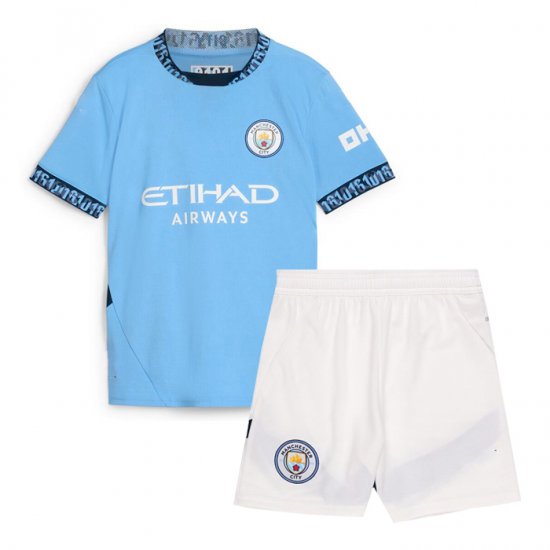 Camiseta Manchester City 1ª Nino 24-25 - Haga un click en la imagen para cerrar