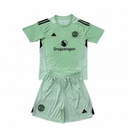Camiseta Manchester United Portero Nino 25-26 Verde