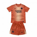 Camiseta Paris Saint-Germain Portero Nino 25-26 Naranja