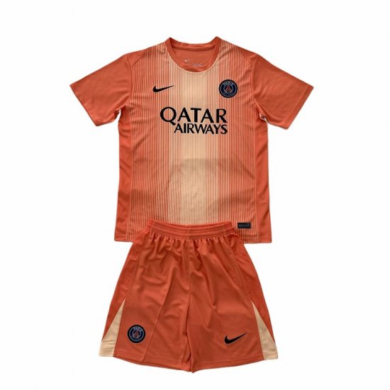 Camiseta Paris Saint-Germain Portero Nino 25-26 Naranja - Haga un click en la imagen para cerrar
