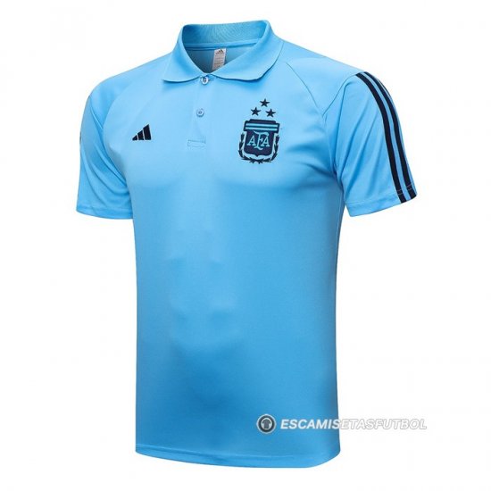 Camiseta Polo del Argentina 2022-23 Azul - Haga un click en la imagen para cerrar