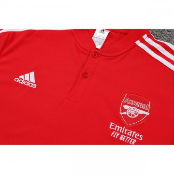 Camiseta Polo del Arsenal 2022-23 Rojo
