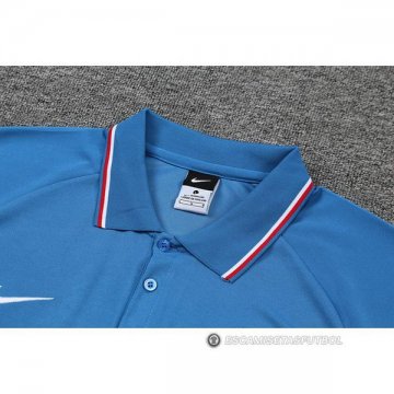 Camiseta Polo del Atletico Madrid 2022-23 Azul