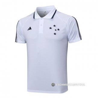 Camiseta Polo del Cruzeiro 23-24 Blanco