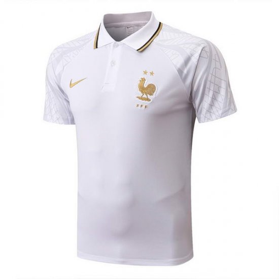 Camiseta Polo del Francia 22-23 Blanco - Haga un click en la imagen para cerrar